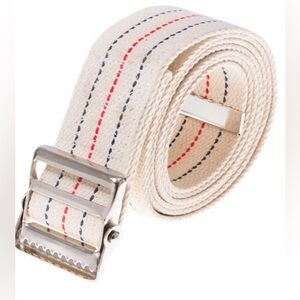 Gait Belt  Metal Buckle 60” Beige - NWT